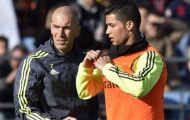 Zidane dạy Ronaldo cách sút phạt