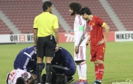 Cầu thủ U23 UAE tranh chấp với Công Phượng cũng nhập viện?