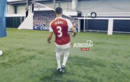 Video: Sao Arsenal tranh tài với lốp xe