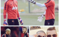 De Gea đăng ảnh chào tạm bệt Victor Valdes