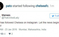 Pato chính thức về với Chelsea... trên Instagram