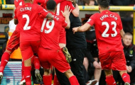 Chùm ảnh: Liverpool giật 3 điểm trong trận cầu điên trên sân Carrow Road