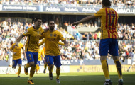 Siêu phẩm của Messi mang 3 điểm cho Barcelona