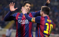 Video: Pha ngã người volley như Luis Suarez của Lionel Messi