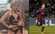 Messi được tân Hoa hậu thế giới 'mời gọi'