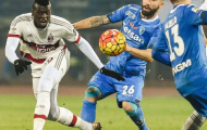 Milan rơi vàng trên sân Empoli