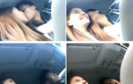 Mạc Hồng Quân khóa môi Kỳ Hân khi đang lái xe