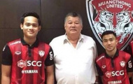 Bộ 3 tuyển thủ U23 Thái Lan tháo chạy tới á quân Thai Premier League
