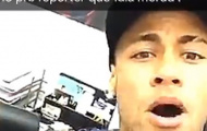 Neymar điên tiết mắng chửi phóng viên là đồ cặn bã