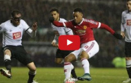 Video: Màn trình diễn của Anthony Martial vs Derby County