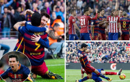 Video: Rùng rợn trước 2 pha triệt hạ Messi và Suarez của Alt.Madrid
