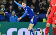 Lập siêu phẩm, Jamie Vardy được ví như Van Basten