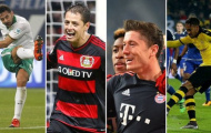 Vòng 20 Bundesliga: Chicharito đọ súng Lewandowski