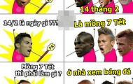 Ảnh chế: Valentine là ngày hội bóng đá; Messi không thèm xuất sắc nhất tháng tại La Liga