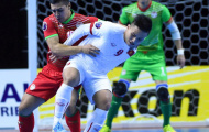 Thắng Tajikistan 8-1, tuyển futsal Việt Nam vào tứ kết châu Á