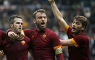 Vòng 25 Serie A: Thành Roma mở hội