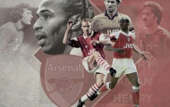 Top 10 ngôi sao vĩ đại nhất lịch sử Arsenal: Ai bì kịp Henry?