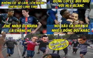 Ảnh chế: HLV Blanc, Ibra và Di Maria đánh hội đồng hậu vệ Aurier; Fan M.U sợ Mourinho làm đội bóng biến chất