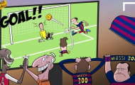 Tinh thần đồng đội lại chứng tỏ Messi là thiên tài