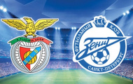 02h45 ngày 17/02, Benfica vs Zenit: Tâm điểm Ronaldinho mới