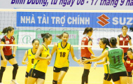 Xác định đủ 8 đội bóng dự Giải Bóng chuyền nữ Quốc tế VTV Bình Điền 2016