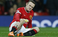 Chấn thương của Rooney sẽ tiếp tục làm khổ đội hình mỏng của M.U