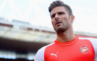 Giroud vẫn bình tâm trước tin đồn sắp bị Arsenal 'đá'
