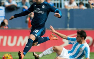 Ronaldo ghi bàn trong thế việt vị, Real vẫn không thể thắng Malaga