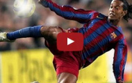 Video: Kĩ năng khống chế bóng siêu đẳng của Ronaldinho