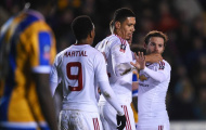 Video: Shrewsbury Town 0-3 Man United (Vòng 5 Cúp FA)