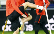 Cầu thủ Atletico Madrid tập 'đá gậy', HLV Simeone 'mơ mộng'