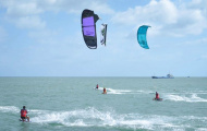 Khai mạc giải lướt ván diều KTA tour châu Á tại Ninh Thuận