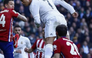 Chùm ảnh: Ronaldo tịt ngòi, Real lại ôm hận tại derby