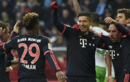 Video: Wolfsburg 0-2 Bayern Munich (Vòng 23 Bundesliga)