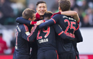 Coman & Lewandowski thay nhau 'hầu bàn' Wolfsburg