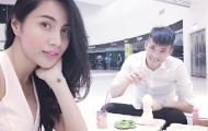 Vợ chồng Công Vinh trốn con đi hồi teen