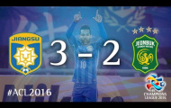 Video: Jiangsu FC 3-2 Jeonbuk Hyundai (AFC Champions League)