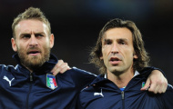 De Rossi, Pirlo sẽ không được dự EURO 2016