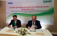TCIE Việt Nam và Mai Linh Group ký kết hợp đồng 500 xe Nissan Sunny XL