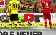 Video: Top 5 khoảnh khắc đáng nhớ nhất của Manuel Neuer vs Dortmund