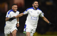 Mahrez lóe sáng, Leicester City độc bước tới ngôi vương