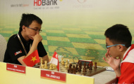 Ván 2 Giải cờ vua quốc tế HD Bank lần 6: Trường Sơn, Thanh An gây ấn tượng mạnh