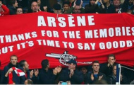 Fan Arsenal cảm ơn và nói lời chia tay Arsene Wenger