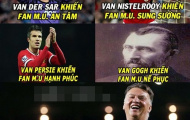 Ảnh chế: Gia tộc họ 'Van' nổi giận với đứa con tên 'Gaal'; Rooney khoái chí vì bị chấn thương