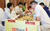 Ngày thi đấu thứ 2 Giải cờ vua quốc tế HD Bank: Đẳng cấp lên tiếng
