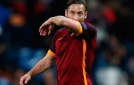 Totti thất vọng vì AS Roma vui khi bị đánh bại