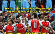 Ảnh chế: Arsenal hóa Sparta; Anti 'Mou' xấu hổ che mặt