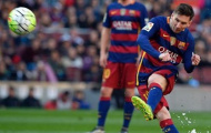 Messi có hat-trick 'kiểu mới'
