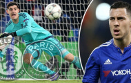 PSG tính chơi lớn cùng Hazard và Courtois