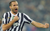 Chiellini không kịp trở lại cho đại chiến với Bayern